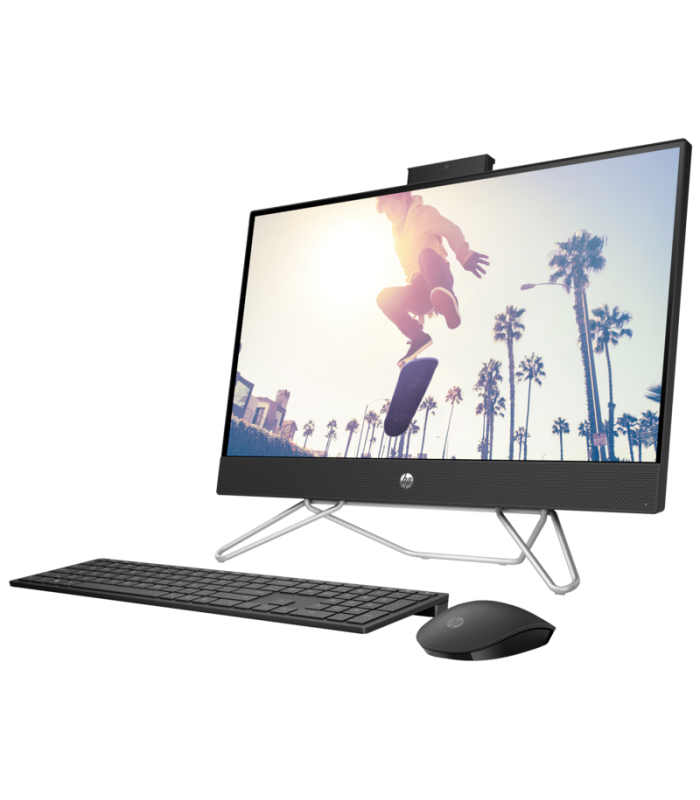 PC AIO HP 24-CB1028LA/i5-1235U/T 4.40GHz 10C/16GB/SSD512/23.8"FHD IPS/WIFI+BT5/Vision 1080p FHD/FreeDOS/BK/A47BPLAABM/12th 1Y.