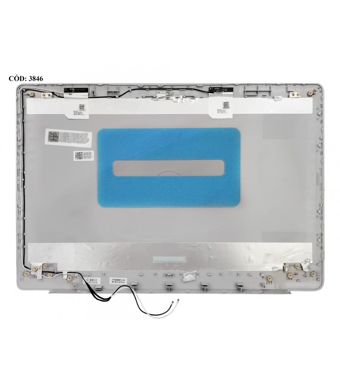 LCD COVER DELL INSP. 15 3000 3580 3581 3582 3583 3585 3593 5570 3575 SERIES 01K90V GRIS ORIG. (DS)
