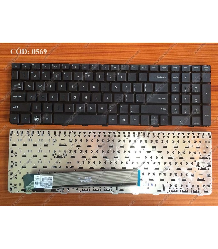 TECLADO HP PROBOOK 4530S 4535S 4730S 4735S 4740S 5330M SERIES SIN MARCO 646300-001 BK US ORIG.