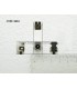 CONECTOR DC IN HP Compaq NC6100 NC6110 NC6200 NW8200 NW8220 NW8240 NX6110 NX6130 SERIES PJ020 ORIG.