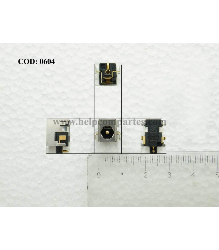 CONECTOR DC IN HP Compaq NC6100 NC6110 NC6200 NW8200 NW8220 NW8240 NX6110 NX6130 SERIES PJ020 ORIG.