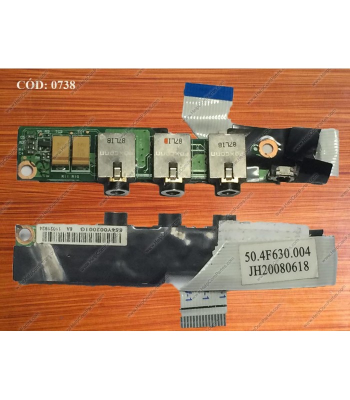 TARJETA DE AUDIO HP CON INFRA-RED DV2000 DV2400 DV2500 DV2600 DV2700 DV2800 DV2900 SERIES 448626-001 (DS)