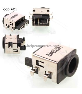 CONECTOR DC IN SAMSUNG N140 N148 N150 NB30 N128 N210 N220 N230 QX410 QX510 R530 NP-RV511 NP-R428 SERIES ORIG.
