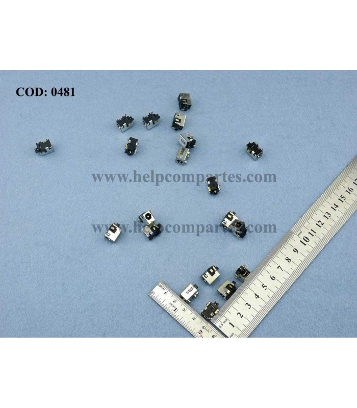 CONECTOR DC IN HP NC6100 NC6110 NC6120 NC6140 NC6200 NW8200 NW8210 NX6100 NX6105 SERIES PJ020 ORIG.