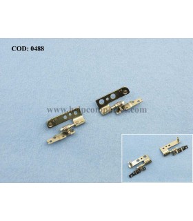 BISAGRAS DELL INSPIRON 1525 1526 M5010 N4030 N5010 VOSTRO 2520 SERIES R/L RU676 TY055 ORIG.