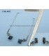 BISAGRAS DELL INSPIRON 14R N4110 SERIES R/L WGNY5 TMHXJ ORIG.