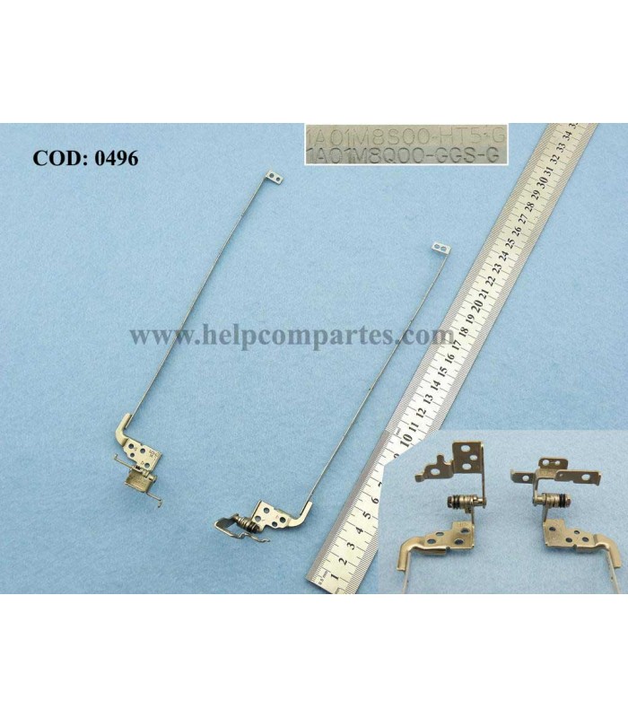 BISAGRAS HP 431 435 COMPAQ CQ43 CQ43-100 CQ43-200 CQ430 CQ435 CQ436 SERIES 14" (R/L) 645970-001 ORIG.