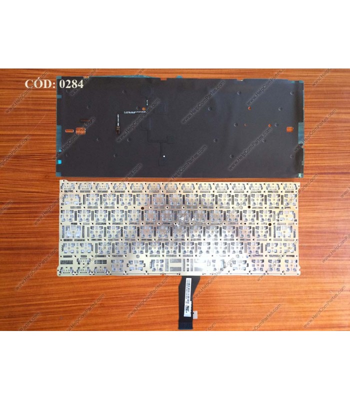 TECLADO APPLE AIR A1369 MC965 MC966 MC503 MC504 13"(BACKLIT) BK US ORIG.