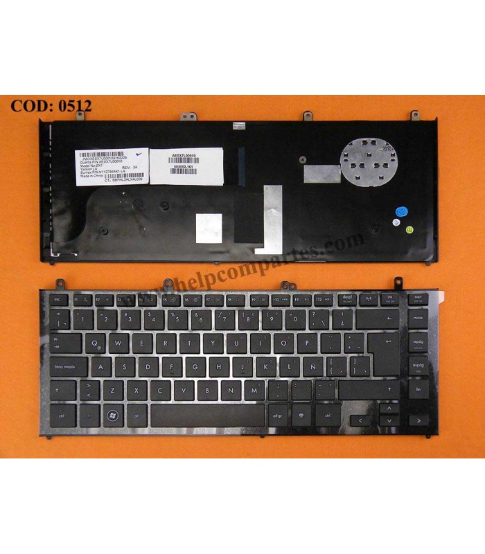 TECLADO HP PROBOOK 4320S 4320T 4321S 4325S 4326S  4329S SERIES MARCO 599572-161 BK LA OEM