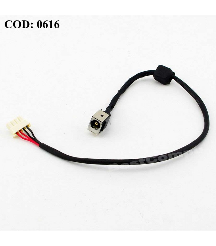 DC JACK POWER TOSHIBA L640 L640D L645 L655D L750 L750D L755 L755D SERIES +CABLE A000071240 ORIG.