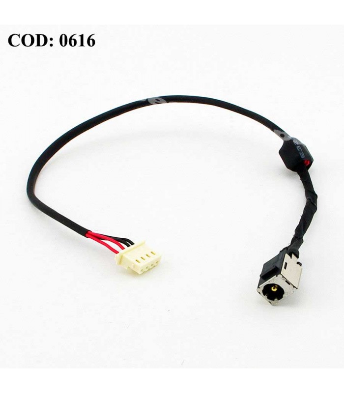 DC JACK POWER TOSHIBA L640 L640D L645 L655D L750 L750D L755 L755D SERIES +CABLE A000071240 ORIG.