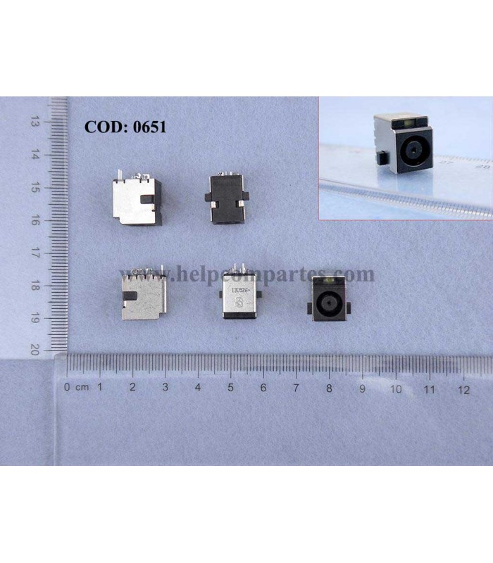 CONECTOR DC IN HP PROBOOK 4311s 4411s 4415s 4416s 4520s 4525s 4530s 4535s 4730s 4720s SERIES PJ079 ORIG.