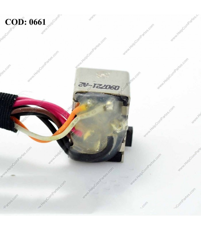 DC JACK POWER HP PROBOOK 4310 4310S 4510 4510S 4410 4410S 4411 4411S 4710 4710S SERIES +CABLE 536539-001 ORIG.