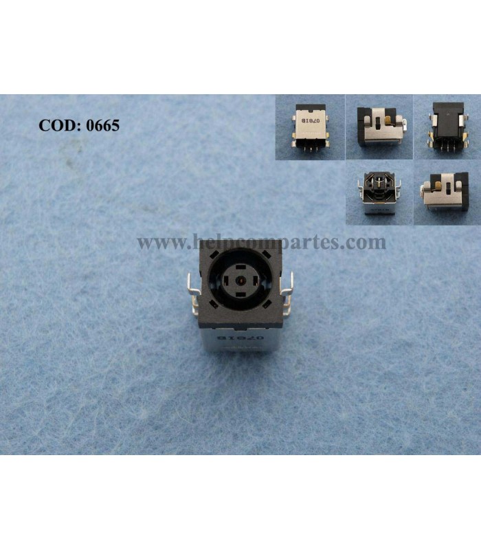 CONECTOR DC IN HP 6530S 6715S 6730S 2730P 6910P 6930P 2100 NC8430 NW8440 NW9440 SERIES PJ062 ORIG.