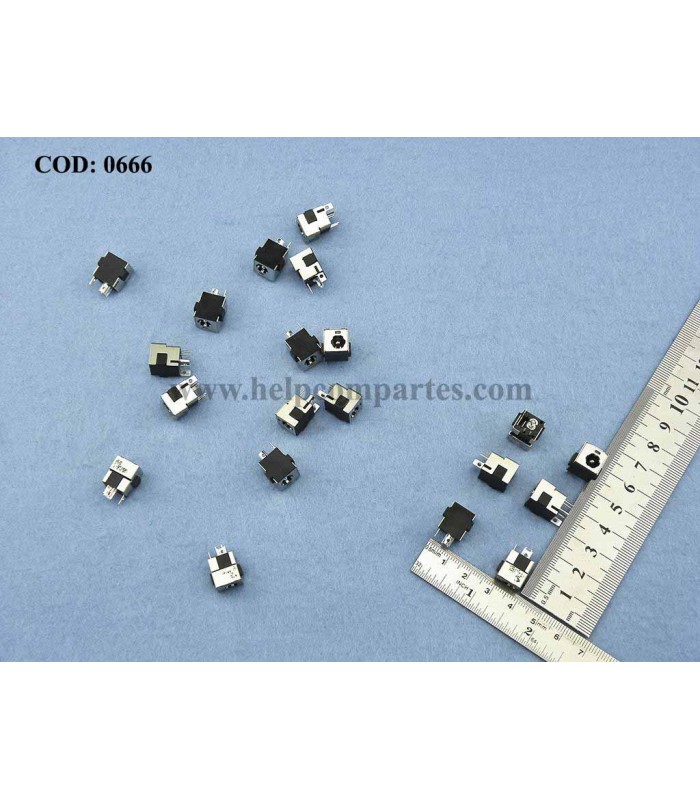 CONECTOR DC IN HP DV2000 DV2100 DV2200 DV2300 V3000 V3100 V3200 V3300 A900 A920 SERIES PJ050 ORIG.