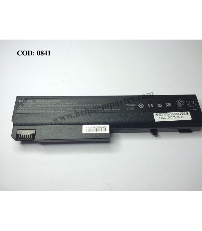 BATERIA HP 10.8V---55WH 6C HSTNN-DB05/COMPAQ NX5100 NX6120 6510B 6910P NC6120 NC6200 NC6230 NC6300 NC6400 SERIES 395791-251 OEM