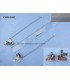 BISAGRAS TOSHIBA SATELLITE L770 L775 L755D C670 C670D C675 C675D L670 L670D L675 SERIES R/L 13N0-Y3N0402 13N0-Y3N0502 ORIG.