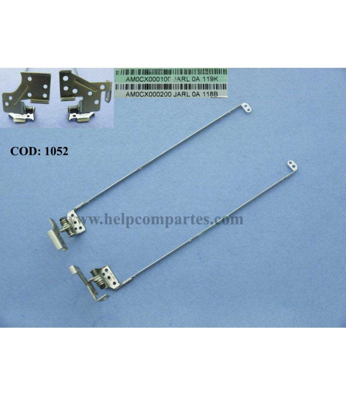 BISAGRAS TOSHIBA SATELLITE C660 C660D P750 P750D P755 P755D SERIES 15.6" SERIES R/L AM0H000100 AM0H000200 ORIG.