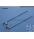 BISAGRAS TOSHIBA SATELLITE  L630 L635 L63X 13.3" SERIES R/L 6055B0017302 6055B0017301 ORIG