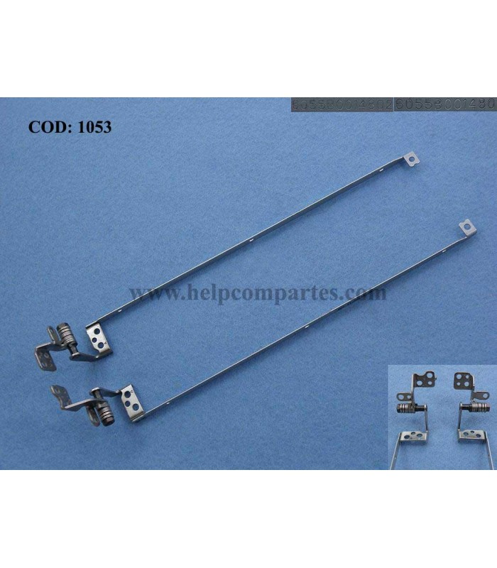 BISAGRAS TOSHIBA SATELLITE  L630 L635 L63X 13.3" SERIES R/L 6055B0017302 6055B0017301 ORIG