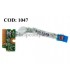 POWER BUTTON HP BD W/CABLE G56 G62 G42 G62M G62T G62X CQ62 CQ62Z CQ56 CQ56Z CQ42 SERIES +CABLE 595204-001 ORIG.