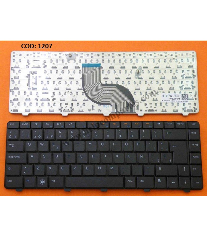 TECLADO DELL INSP.14V 14R N4010 N4020 N4030 N5020 N5030 M4010 M5030 SERIES 0DJD0S BK SP ORIG.