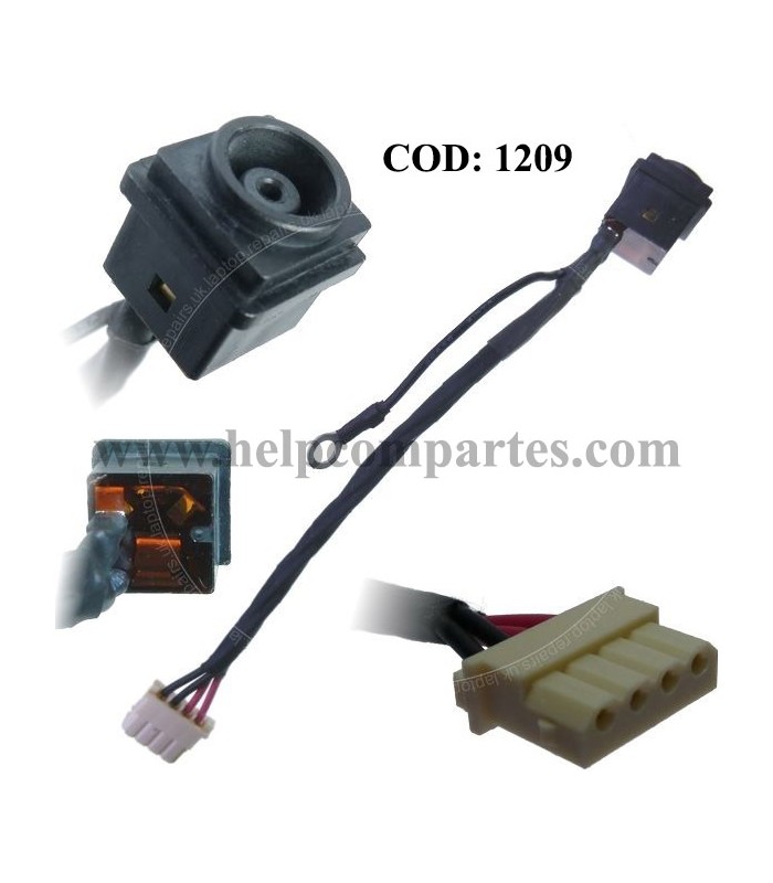 DC JACK POWER SONY VAIO VPC-EH VPCEH VPC-EJ VPCEJ PCG SVE151 SERIES +CABLE  A-1835-920-A ORIG.