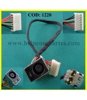 DC JACK POWER HP PAV G43 COMPAQ CQ43 G43 CQ43 CQ430 431 436 CQ57 630 SERIES +CABLE 20CM 646121-001 ORIG.