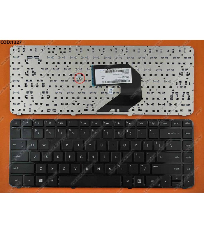 TECLADO HP PAV. G4-2000 G4-2100 G4-2200 G4-2300 SERIES+MARCO WIN8 BK US OEM