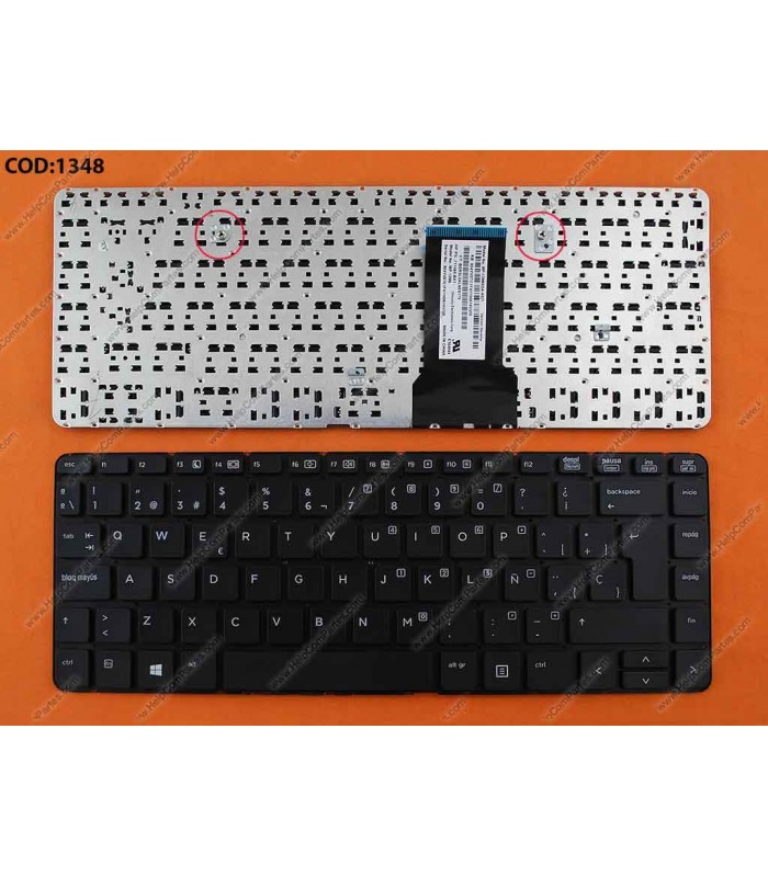 TECLADO HP PROBOOK 430 G1 G0 SERIES MARCO 727765-071 WIN8 BK SP ORIG.