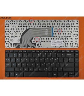 TECLADO HP PROBOOK 440 G0 440 G1 445 G1 440 G2 445 G2 430 G2 640 G1 645 G1 SERIES SIN MARCO 738687-001 BK US ORIG.
