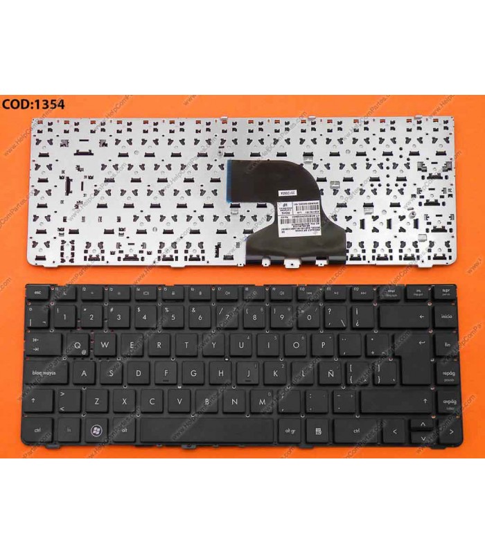 TECLADO HP PROBOOK 4330S 4331S 4430S 4431S 4435S 4436S SERIES SIN MARCO 646365-161 BK LA ORIG.