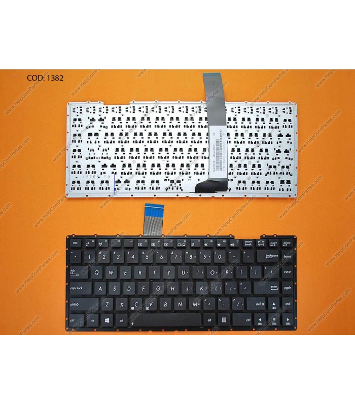 TECLADO ASUS K450 X450 A450 D450 K450C X450C A450C NO MARCO WIN8 BK US ORIG.