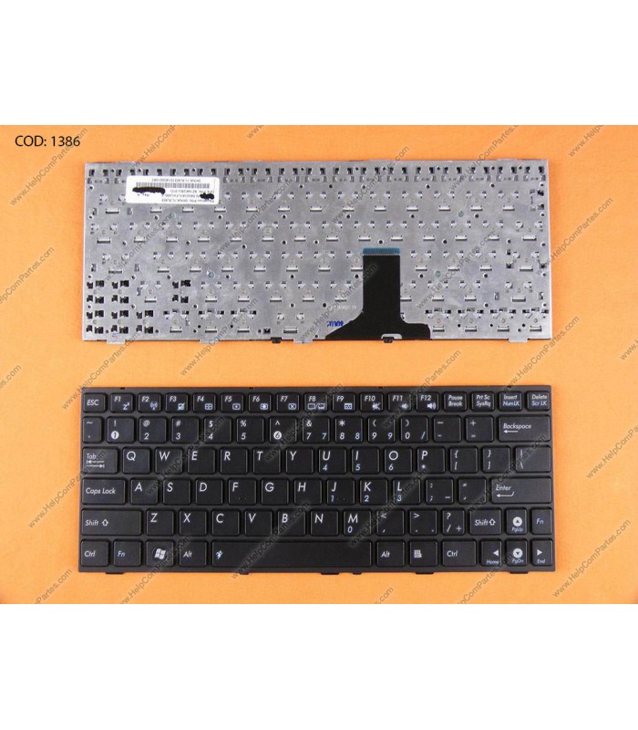 TECLADO ASUS EEE PC 1005HA 1008HA 1005HAB 1005HAG 1005HE 1005P 1001HAG SERIES MARCO 04G0A1LFUI00-3 BK US ORIG.