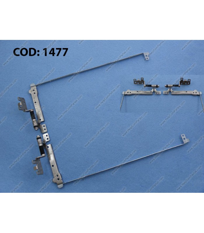 BISAGRAS TOSHIBA SATELLITE A500 A500D A505 A505D 15.6" SERIES R/L AM077000900 AM077000800 ORIG.