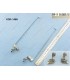 BISAGRAS HP PROBOOK 4520S 4525S 15.6" SERIES R/L 34.4GK05.101 34.4GK04.101 598679-001 ORIG