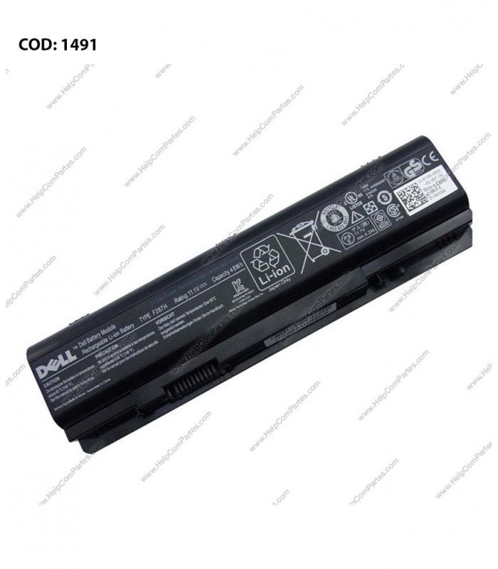 BATERIA DELL 11.1V---48WH 6C F287H/VOSTRO A840 A860 1014 1014N 1015 1015N INSPIRON 1410 SERIES 0U150P OEM