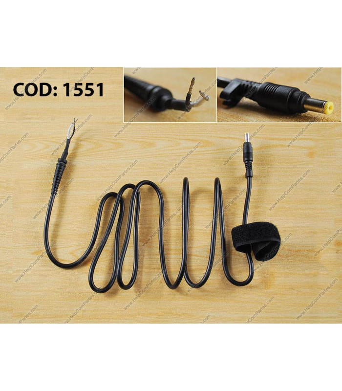 DC CORDS HP 18.5V / 4.8*1.7mm / PIN AMARILLO