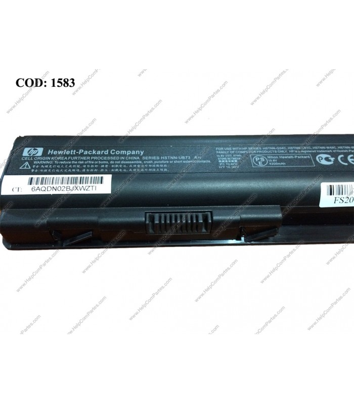BATERIA HP 10.8V---47WH 6C/PAV DV4 DV5 DV6 COMPAQ CQ40 CQ45  CQ60 CQ70 G50 G60 G70 X16-1000 SERIES 462889-542 OEM