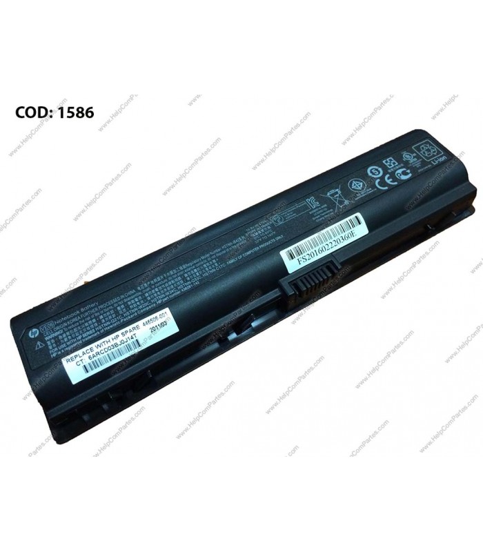 BATERIA HP 10.8V---55WH 6C/PAV DV2000 DV6000 DV6500 COMPAQ F500 C700 V3200 V6900 SERIES 441243-142 OEM