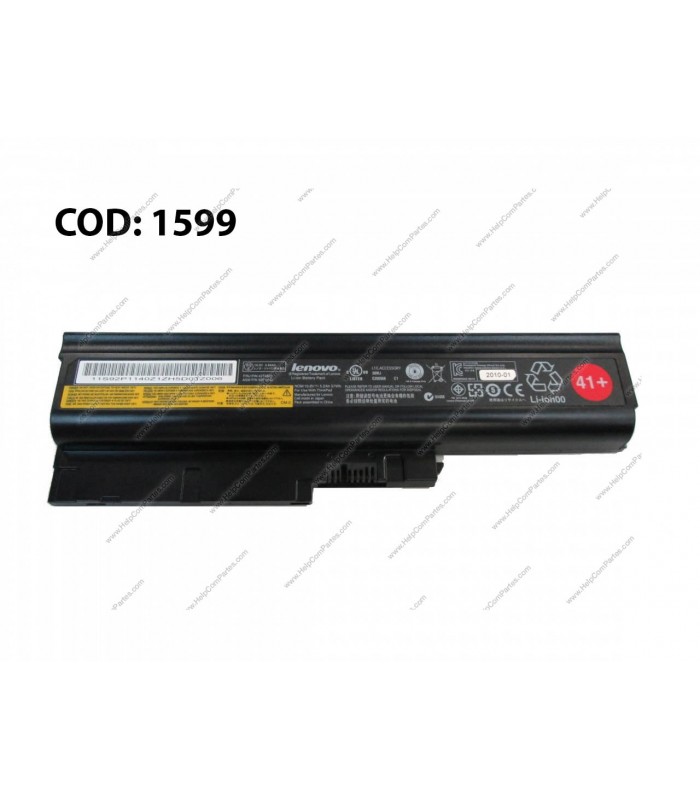 BATERIA DELL 10.8V---57WH 6C/THINKPAD R60 T60 R60E T60P Z60 Z61 R500 T500 W500 SERIES 42T4622 OEM