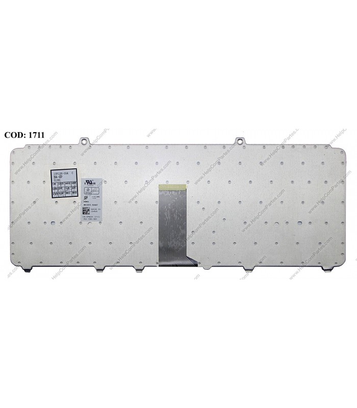 TECLADO DELL INSP 1420 1520 1521 1525 1540 XPS M1330 M1530 Vostro 1000 1400 SERIES SIN MARCO 0PN691 SILVER SP ORIG.