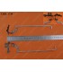 BISAGRAS HP PAV 15-P 15-P000 15-K SERIES  (R/L) NO TOUCH 762520-001 ORIG.