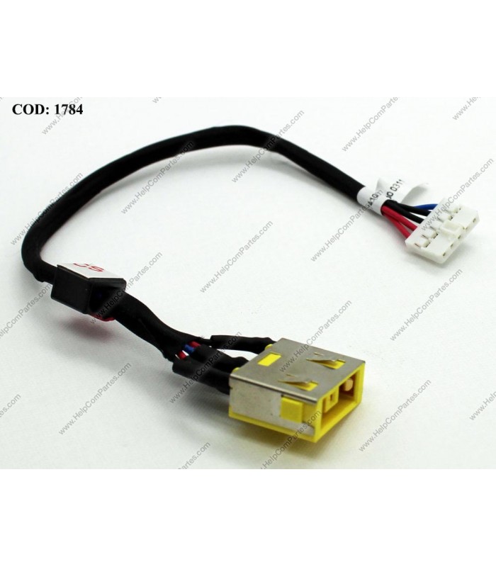 DC JACK POWER LENOVO IDEAPAD G500 G505 G510 G500s G505s G400 G405 G490 G400s G490s SERIES UMA+CABLE 90203299 ORIG.