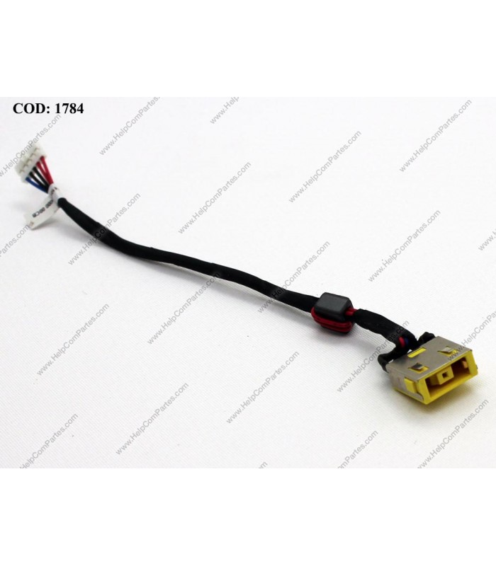DC JACK POWER LENOVO IDEAPAD G500 G505 G510 G500s G505s G400 G405 G490 G400s G490s SERIES UMA+CABLE 90203299 ORIG.