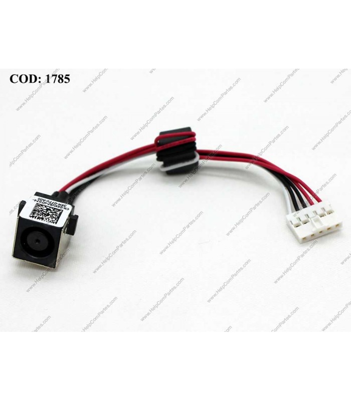 DC JACK POWER DELL INSPIRON 15R 3560 5520 5525 7520 SERIES + CABLE 0WX67P WX67P OEM.