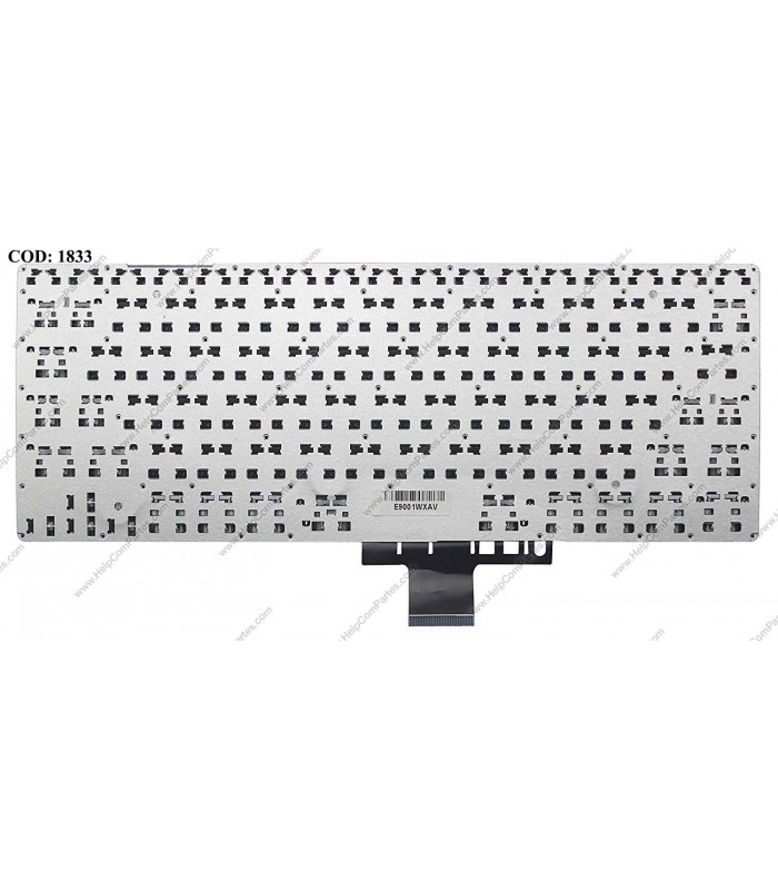 TECLADO ASUS V301L S301 S301L S301LA SERIES SIN MARCO WIN8 BK US OEM