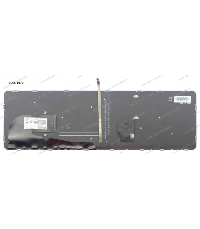 TECLADO HP ELITEBOOK 850 755 15U G3 850 755 15U G4 SERIES +BACKLIT 836623-001 BK US ORIG.