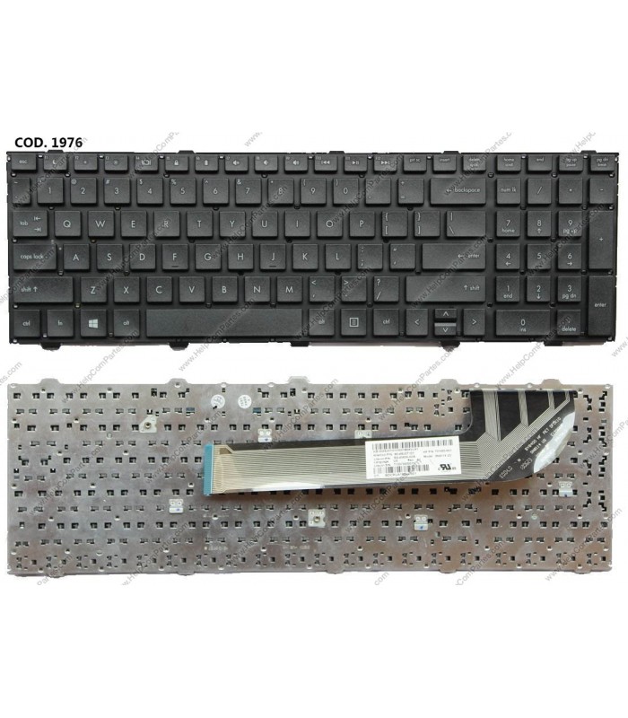 TECLADO HP PROBOOK 4040 4040S 4540 4540S 4545 4545S 4740 4740S 4745 SERIES SIN MARCO 702237-001 BK US ORIG.