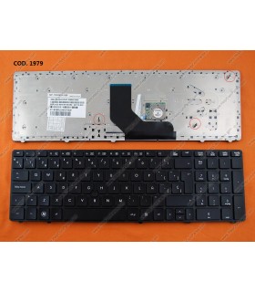 TECLADO HP PROBOOK 6560B 6565B 6570B/ELITEBOOK 8560P 8570P 8660P SERIES (POINT STICK) 641179-071 BK SP ORIG.